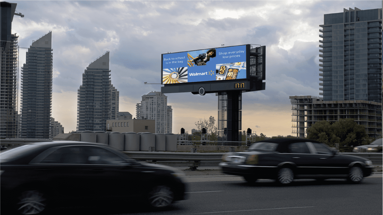 The retail giant leveraged DOOH screens and utilized audience and location-based targeting to drive foot traffic into Canadian stores.
